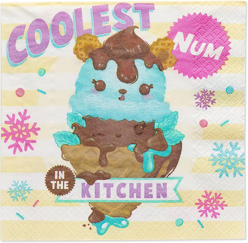 Num Noms Character Toys Girls Kids Birthday Party Paper Luncheon Napkins