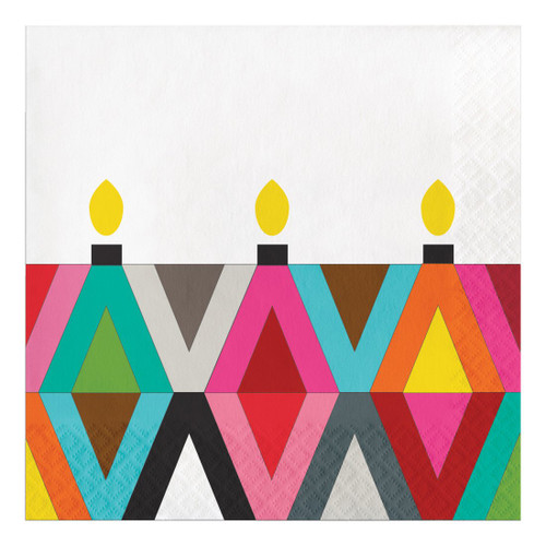 French Bull Viva Design Jackie Shapiro Art Modern Theme Party Luncheon Napkins