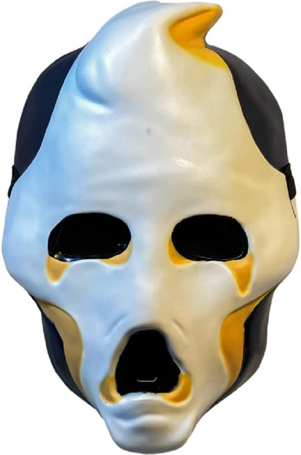 Ghost Plastic Mask Haunt Fancy Dress Up Halloween Adult Costume Accessory