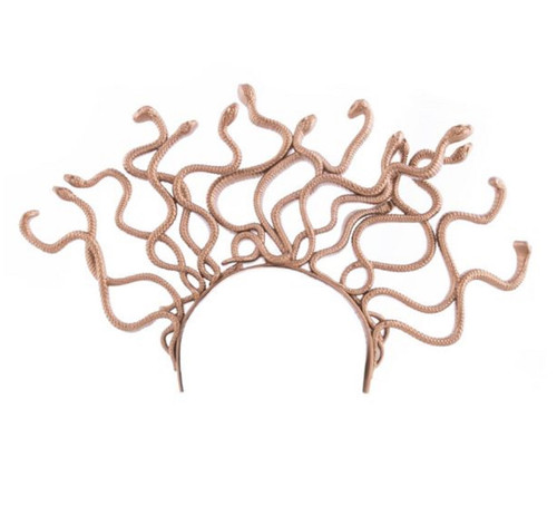 Medusa Headband Greeks Roman Fancy Dress Up Halloween Adult Costume Accessory