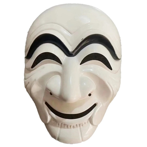 Korean Hahoe Plastic Mask Game Show Fancy Dress Up Halloween Costume Accessory