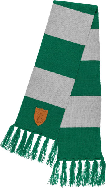 Slytherin Crested Scarf Harry Potter Fancy Dress Up Halloween Costume Accessory