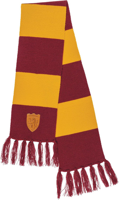 Gryffindor Crested Scarf Harry Potter Fancy Dress Up Halloween Costume Accessory