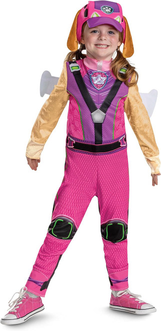Skye Classic Paw Patrol Dino Movie Fancy Dress Up Halloween Child Costume