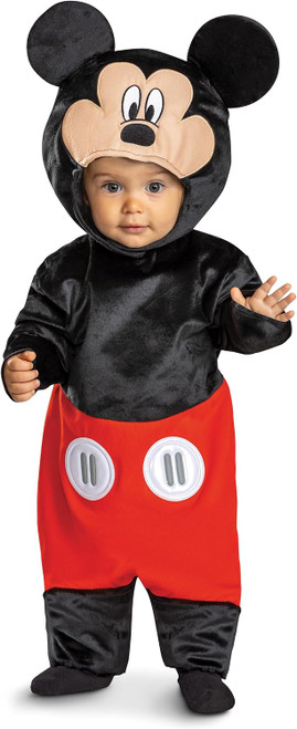 Mickey Mouse Classic Infant Disney Clubhouse Fancy Dress Halloween Child Costume