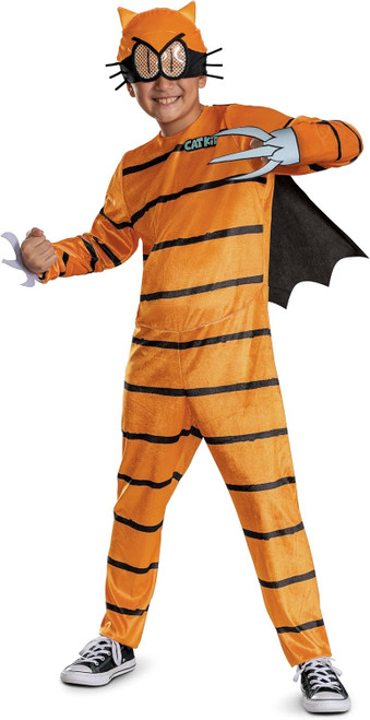 Cat Kid Classic DreamWorks Dog Man Fancy Dress Up Halloween Child Costume