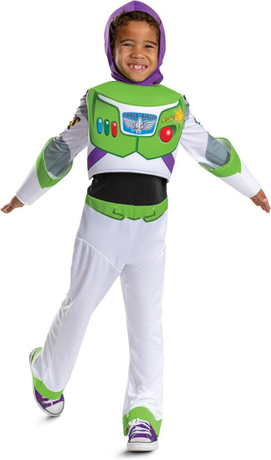 Buzz Lightyear Classic Toy Story 5 Movie 5 Fancy Dress Halloween Child Costume