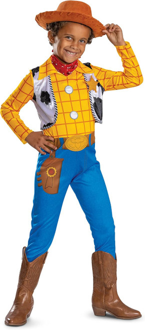 Woody Classic Disney Toy Story 5 Movie Fancy Dress Up Halloween Child Costume