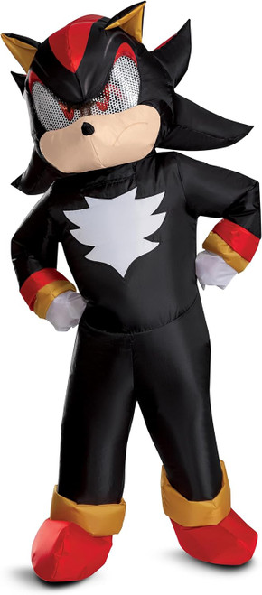 Shadow Inflatable Sonic Hedgehog 3 Movie Fancy Dress Up Halloween Child Costume