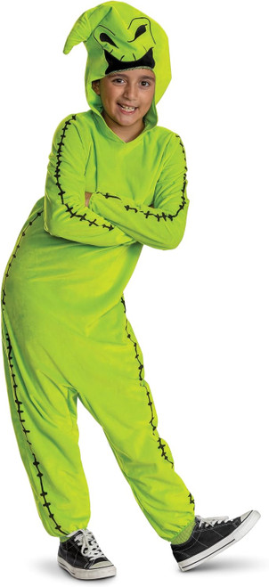 Oogie Boogie Hooded Jumpsuit Nightmare Before Christmas Halloween Child Costume