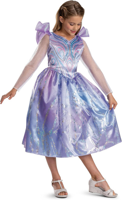 Glinda For Good Classic Wicked Movie Witch Fancy Dress Halloween Child Costume
