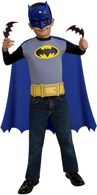 Batman Accessory Kit Brave & Bold Superhero Fancy Dress Halloween Child Costume