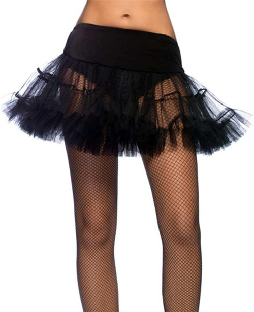 Tulle Petticoat Skirt Womens Sexy Dress Up Halloween Costume Accessory 3 COLORS