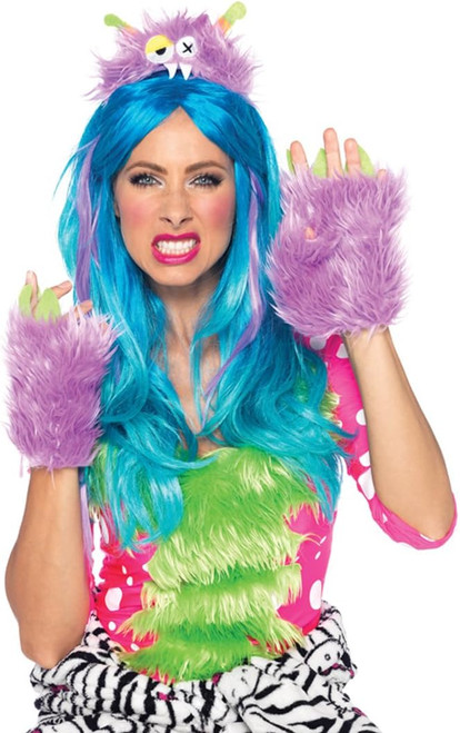 Harry Herbert Furry Monster Kit Fancy Dress Up Halloween Adult Costume Accessory