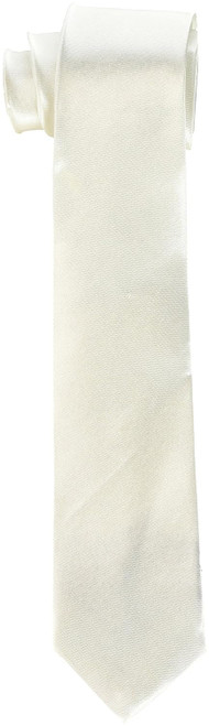 White Skinny Tie 50's Retro Sock Hop Fancy Dress Up Halloween Costume Accessory