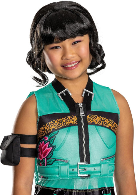 Zoey Wig KPop Demon Hunters Fancy Dress Up Halloween Child Costume Accessory