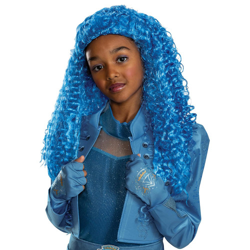 Chloe Wig Descendants 5 Disney Fancy Dress Up Halloween Child Costume Accessory