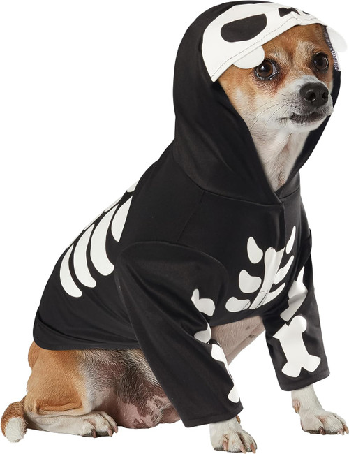 Skeleton Rubie's Pet Shop Cute Funny Fancy Dress Up Haloween Dog Cat Costume