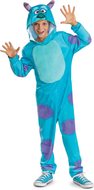 Sulley Jumpsuit Classic Monsters University Fancy Dress Halloween Child Costume