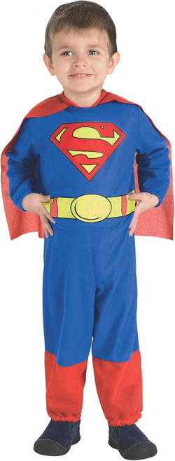 Superman Man Steel DC Comics Superhero Fancy Dress Halloween Baby Child Costume