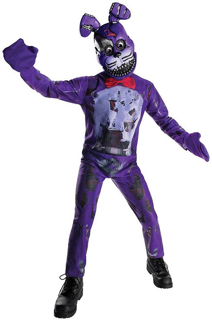 Nightmare Bonnie Five Nights Freddy's Fancy Dress Up Halloween Child Costume