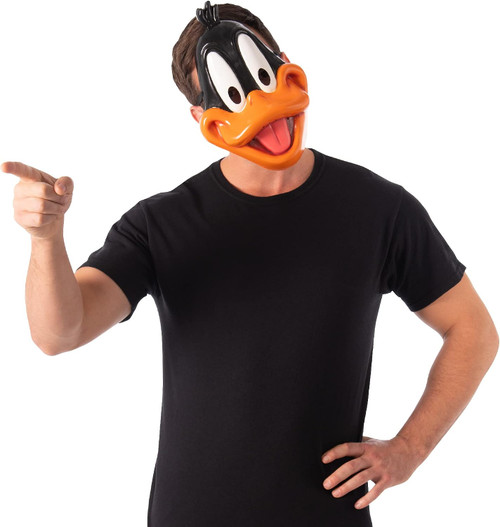 Daffy Duck Mask Space Jam New Legacy Fancy Dress Up Halloween Costume Accessory