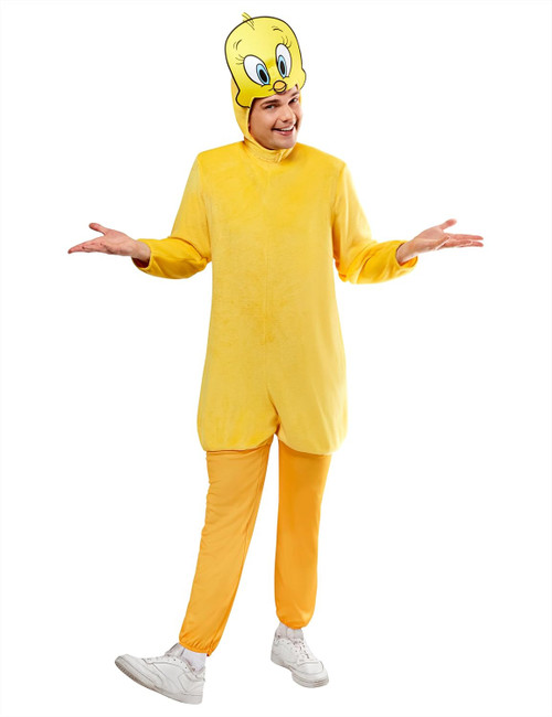 Tweety Bird Looney Tunes Cartoon Animal Fancy Dress Up Halloween Adult Costume