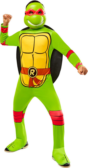 Raphael TMNT Mutant Ninja Turtles Fancy Dress Up Halloween Child Costume
