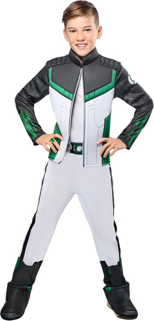 Green Lantern Deluxe Superman 2025 Movie Fancy Dress Up Halloween Child Costume