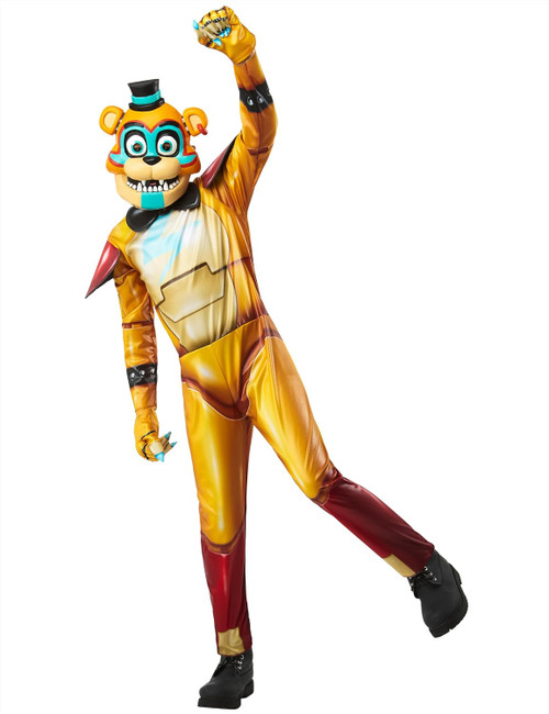 Glamrock Freddy FNAF Five Nights at Freddy's Fancy Dress Halloween Child Costume