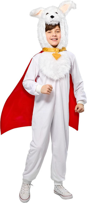 Krypto Supergirl 2026 Movie DC Comics Dog Fancy Dress Up Halloween Child Costume