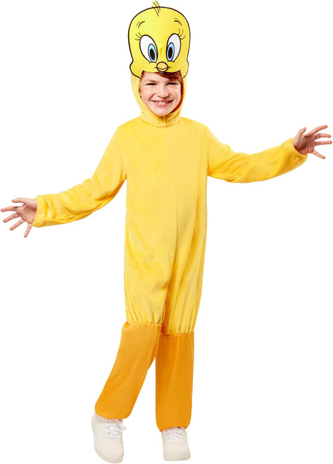 Tweety Bird Looney Tunes Cartoon Animal Fancy Dress Up Halloween Child Costume