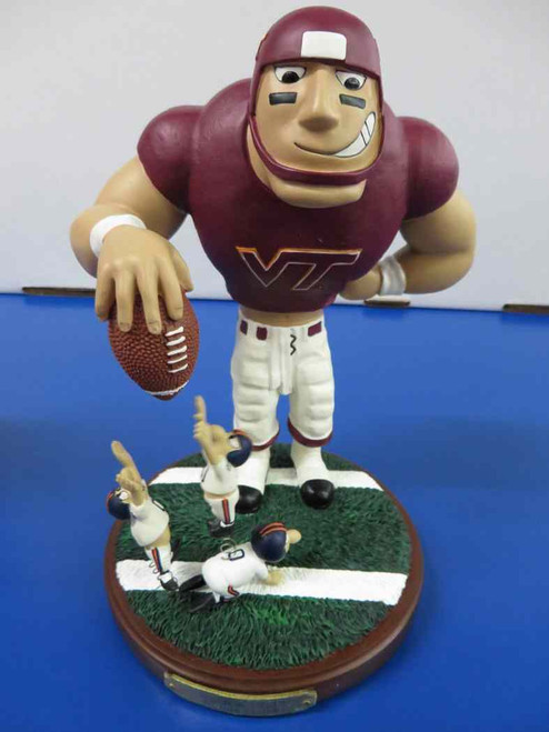 Virginia Tech Hokies NCAA Football Keep Away Rivalry Figurine