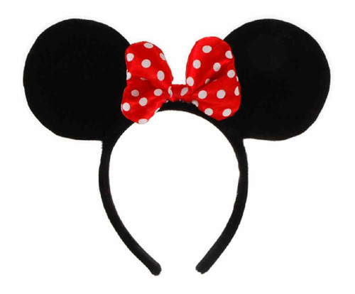 Minnie Mouse Ear Headband Disney Adult Costume Accessory