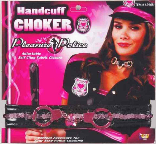 Pleasure Police Choker Adult Costume Accessory