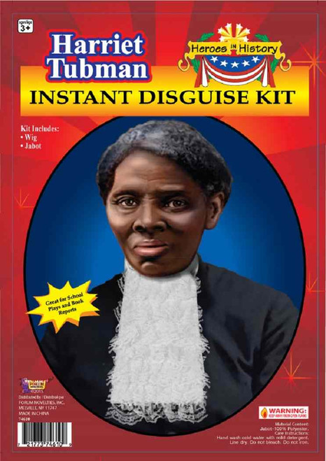 Harriet Tubman Disguise Kit Costume Accessory