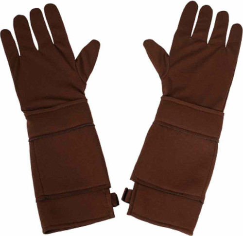 Captain America Retro Gloves Adult Costume Accessory