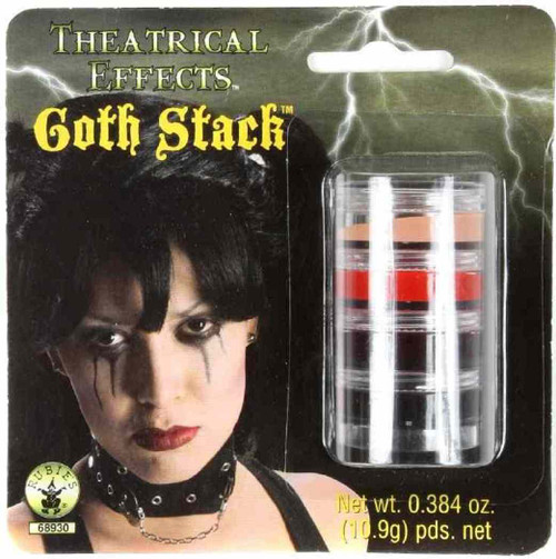 Goth Stack Makeup Theatrical Effects Costume Accessory