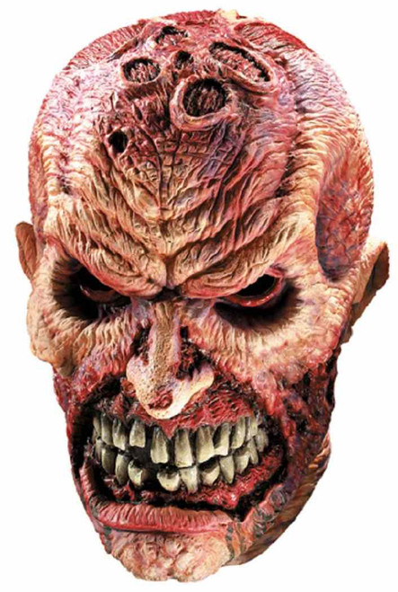 Smiley Zombie Mask Adult Costume Accessory