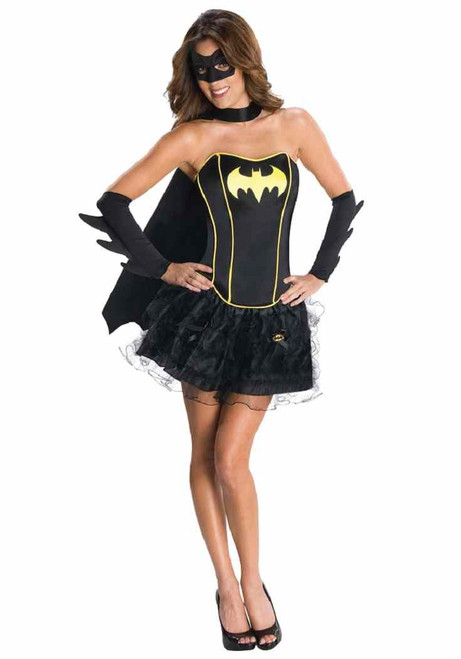 Batgirl Corset Superhero Sexy Adult Costume