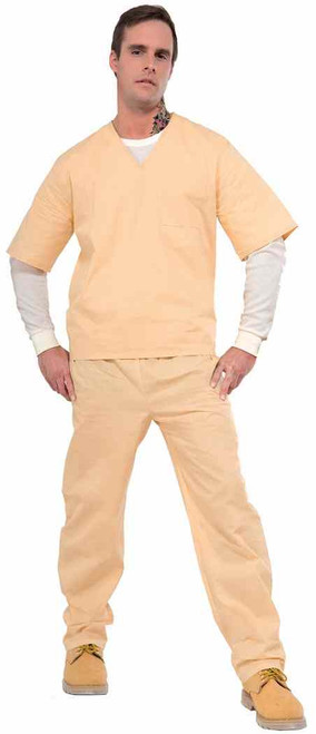 Beige Prisoner Suit Adult Costume