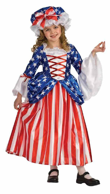 Betsy Ross Patriotic Parade Child Costume