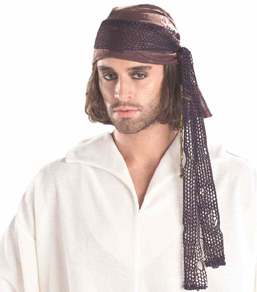 Buccaneer Bandana Pirate Headpiece Adult Costume Accessory