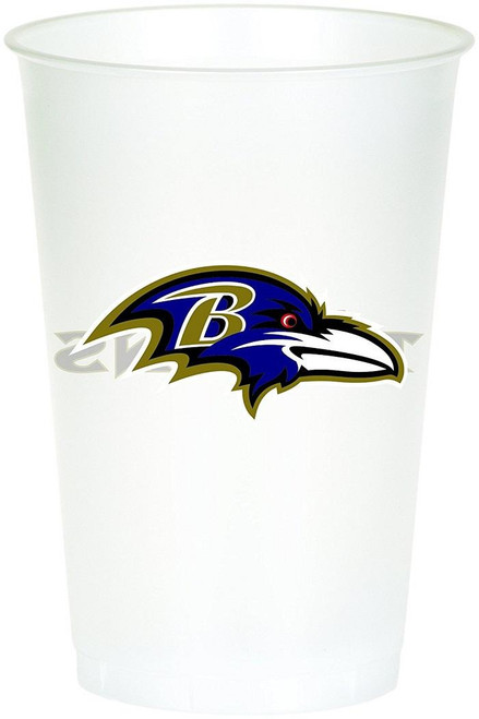 Baltimore Ravens NFL Football Sports Party 20 oz. Plastic Cups
