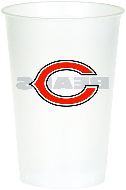 Chicago Bears NFL Football Sports Party 20 oz. Plastic Cups