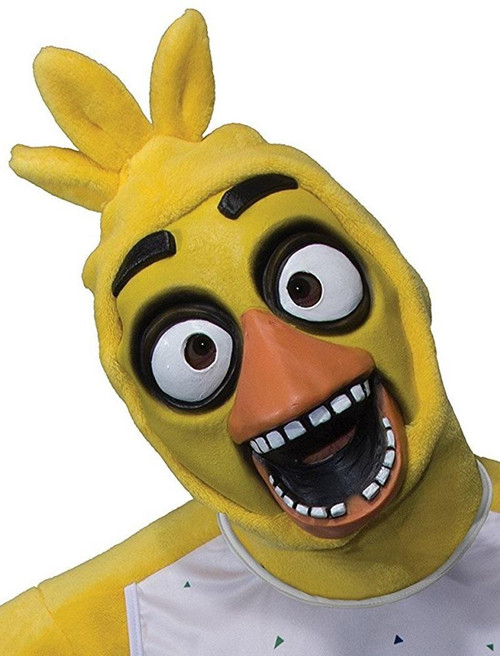 Chica 3/4 Mask Five Nights at Freddy's Adult Costume Accessory