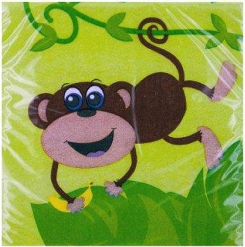 Monkeys Birthday Party Beverage Napkins