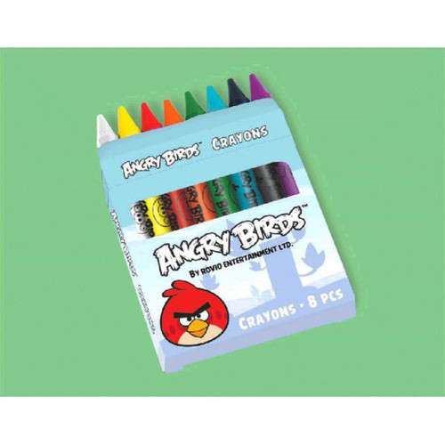 Angry Birds Birthday Party Favor Crayons