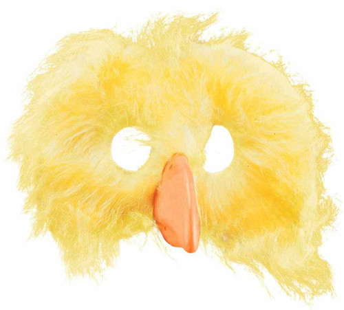 Plush Chicken Mask Adult Costume Accessory