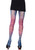 Rainbow Zebra Print Tights Adult Costume Accessory